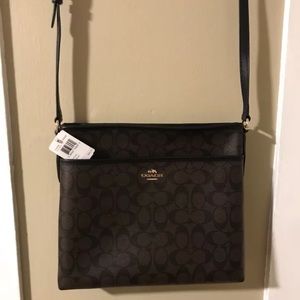 Brand New Coach Signature File Bag